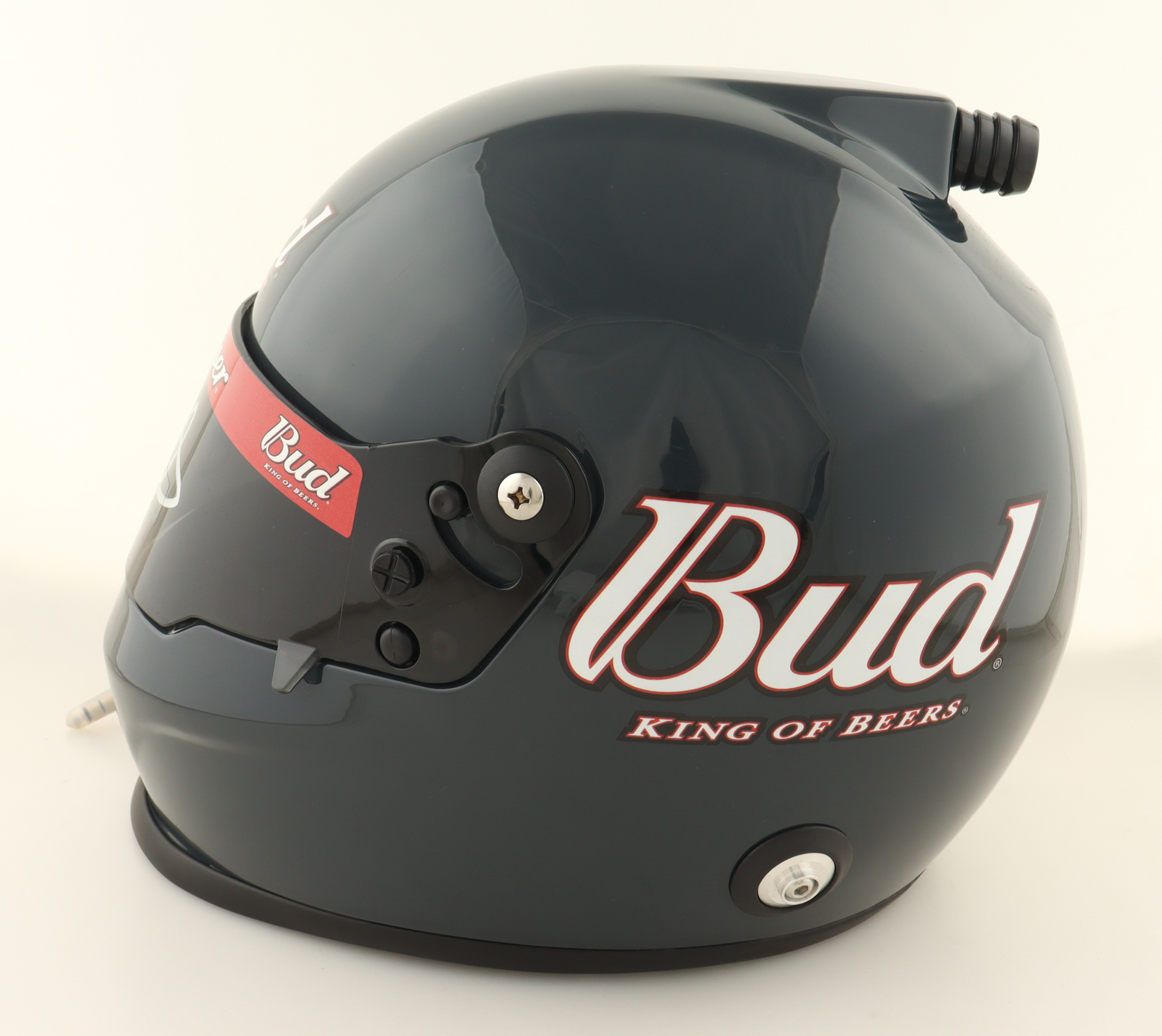 Dale Earnhardt Jr. Signed NASCAR Budweiser Full-Size Helmet (JR Motorsports) at PristineAuction.com Dale Earnhardt Jr. Signed NASCAR Budweiser Full-Size Helmet (JR Motorsports) at PristineAuction.com