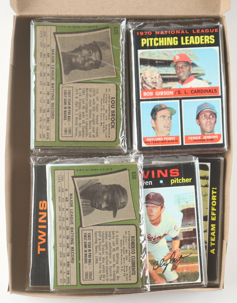 1971 Topps Baseball Cello Fun Pack Vending Box with (20) Packs at PristineAuction.com 1971 Topps Baseball Cello Fun Pack Vending Box with (20) Packs at PristineAuction.com