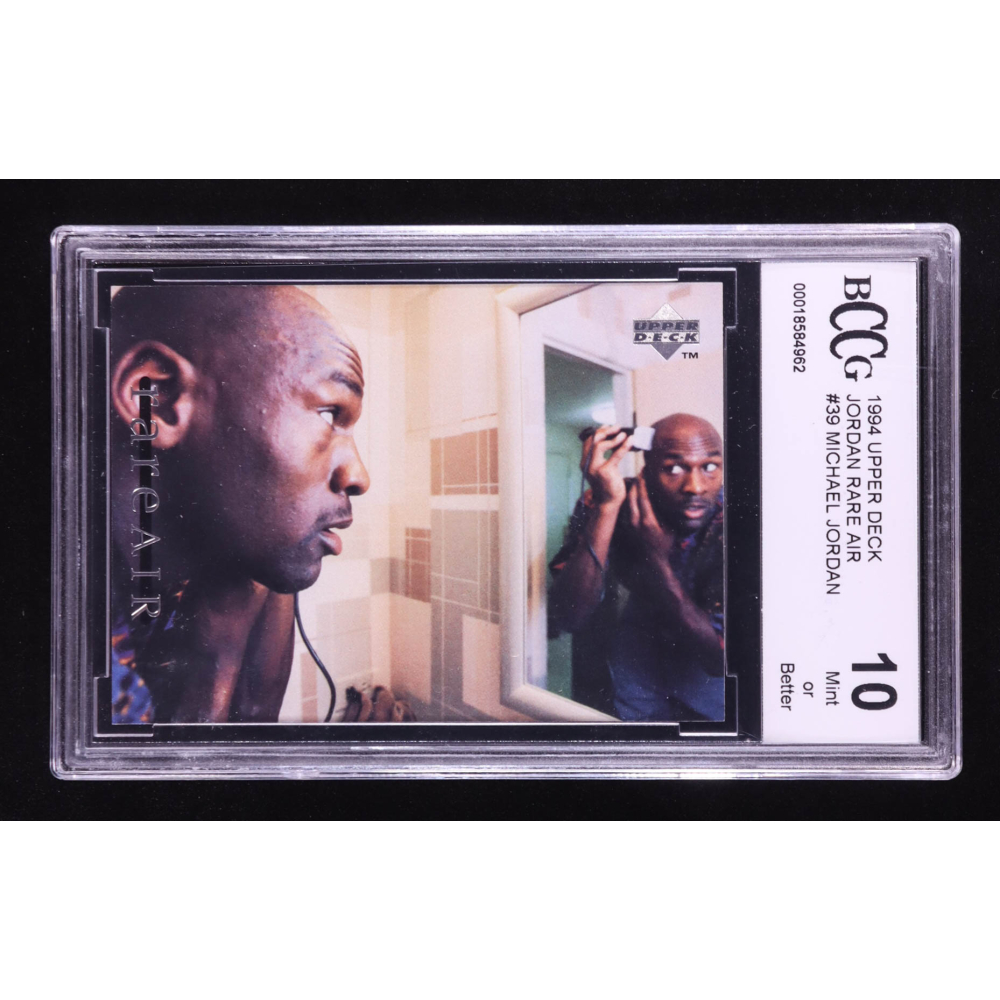 Michael Jordan 1994 Upper Deck Jordan Rare Air #39 (BCCG 10) at PristineAuction.com