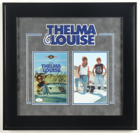 Susan Sarandon & Geena Davis Signed "Thelma & Louise" Custom Framed Photo Display (JSA) at PristineAuction.com