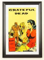 1978 "Grateful Dead" Egypt Tour Custom Framed Poster at PristineAuction.com