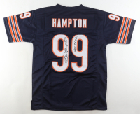 Dan Hampton Signed Jersey Inscribed "HOF 2002" (JSA) at PristineAuction.com