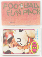 1976 Topps Football Card Fun Pack with (10) Cards at PristineAuction.com