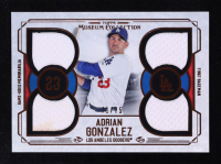 Adrian Gonzalez 2015 Topps Museum Collection Primary Pieces Quad Relics Copper #PPQRAGZ #71/75 at PristineAuction.com