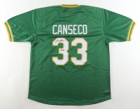 Jose Canseco Signed Jersey Inscribed "40/40" (JSA) at PristineAuction.com