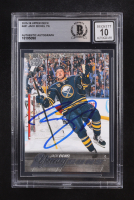 Jack Eichel Signed 2015-16 Upper Deck YG #451 RC (BGS | Auto 10) at PristineAuction.com