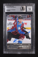 Mikko Rantanen Signed 2015-16 Upper Deck YG #206 RC (BGS | Auto 10) at PristineAuction.com
