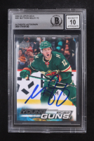 Matthew Boldy Signed 2022-23 Upper Deck YG #201 (BGS | Auto 10) at PristineAuction.com