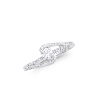 .40 CTW Natural Diamond Ring Mounted in 14Kt White Gold H-I, I1-I2 | Estimated Retail Value: $6,870 (IGI) at PristineAuction.com