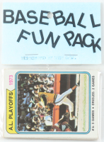 1974 Topps Baseball Card Fun Pack with (10) Cards at PristineAuction.com