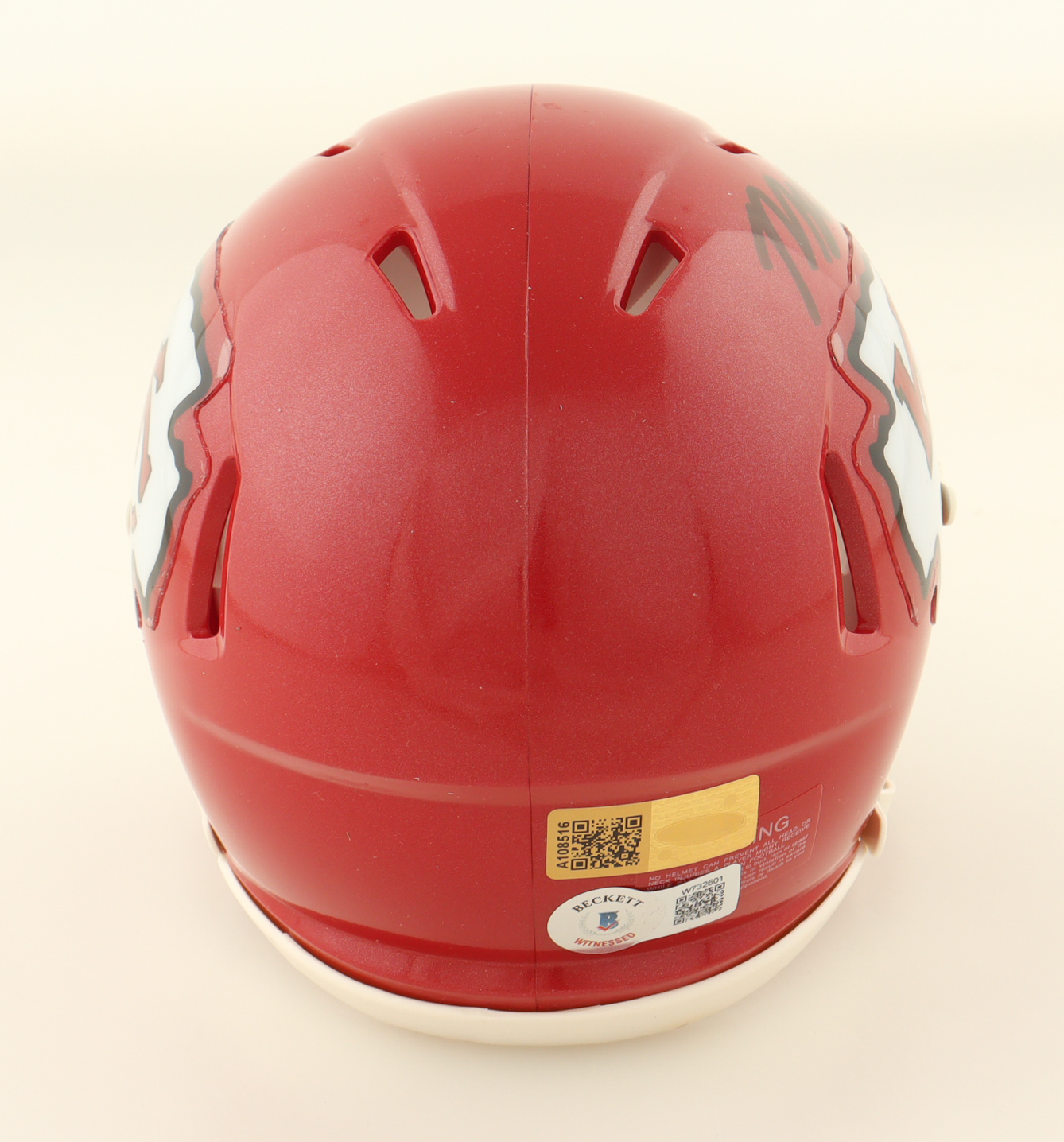 Marquez Valdes-Scantling Signed Chiefs Speed Mini Helmet (Beckett & PIA) at PristineAuction.com Marquez Valdes-Scantling Signed Chiefs Speed Mini Helmet (Beckett & PIA) at PristineAuction.com