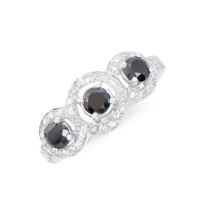 1.43 CTW Natural Diamond Designer Ring Mounted in 14Kt White Gold H-I, I1-I2 | Estimated Retail Value: $9,725 (IGI) at PristineAuction.com
