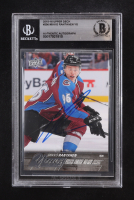 Mikko Rantanen Signed 2015-16 Upper Deck YG #206 RC (BGS) at PristineAuction.com