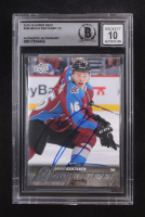 Mikko Rantanen Signed 2015-16 Upper Deck YG #206 RC (BGS | Auto 10) at PristineAuction.com