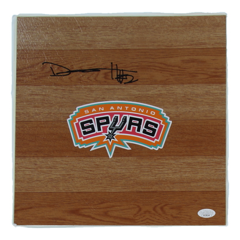 Dylan Harper Signed Spurs Vinyl Floor Square (JSA) at PristineAuction.com Dylan Harper Signed Spurs Vinyl Floor Square (JSA) at PristineAuction.com