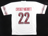 Jacory Croskey-Merritt Signed Jersey (Beckett) at PristineAuction.com