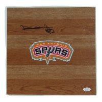 Dylan Harper Signed Spurs Vinyl Floor Square (JSA) at PristineAuction.com