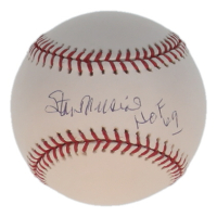 Stan Musial Signed OML Baseball Inscribed "HOF 69" (Steiner) at PristineAuction.com