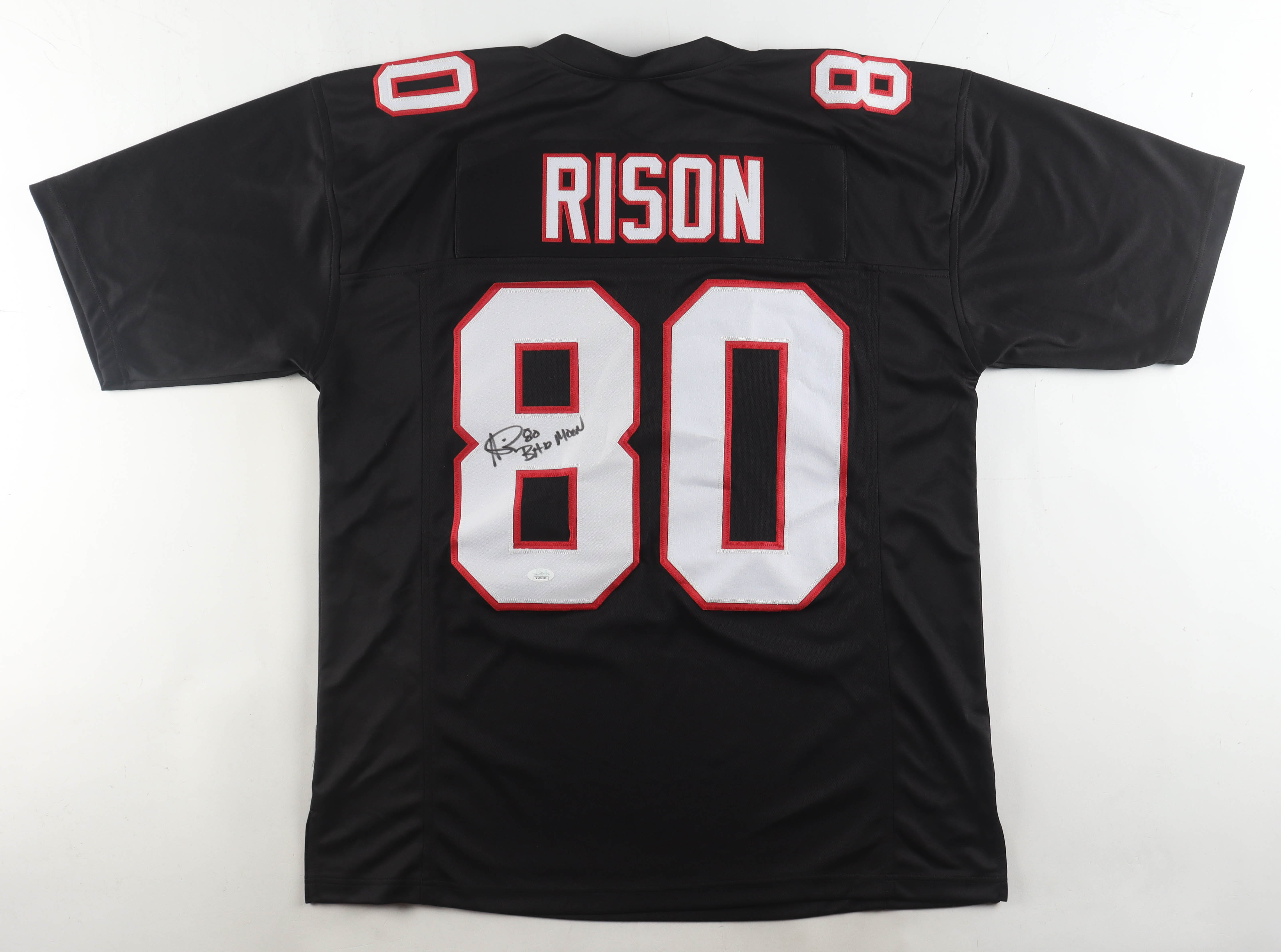 Andre Rison Signed Jersey Inscribed "Bad Moon" (JSA) at PristineAuction.com Andre Rison Signed Jersey Inscribed "Bad Moon" (JSA) at PristineAuction.com