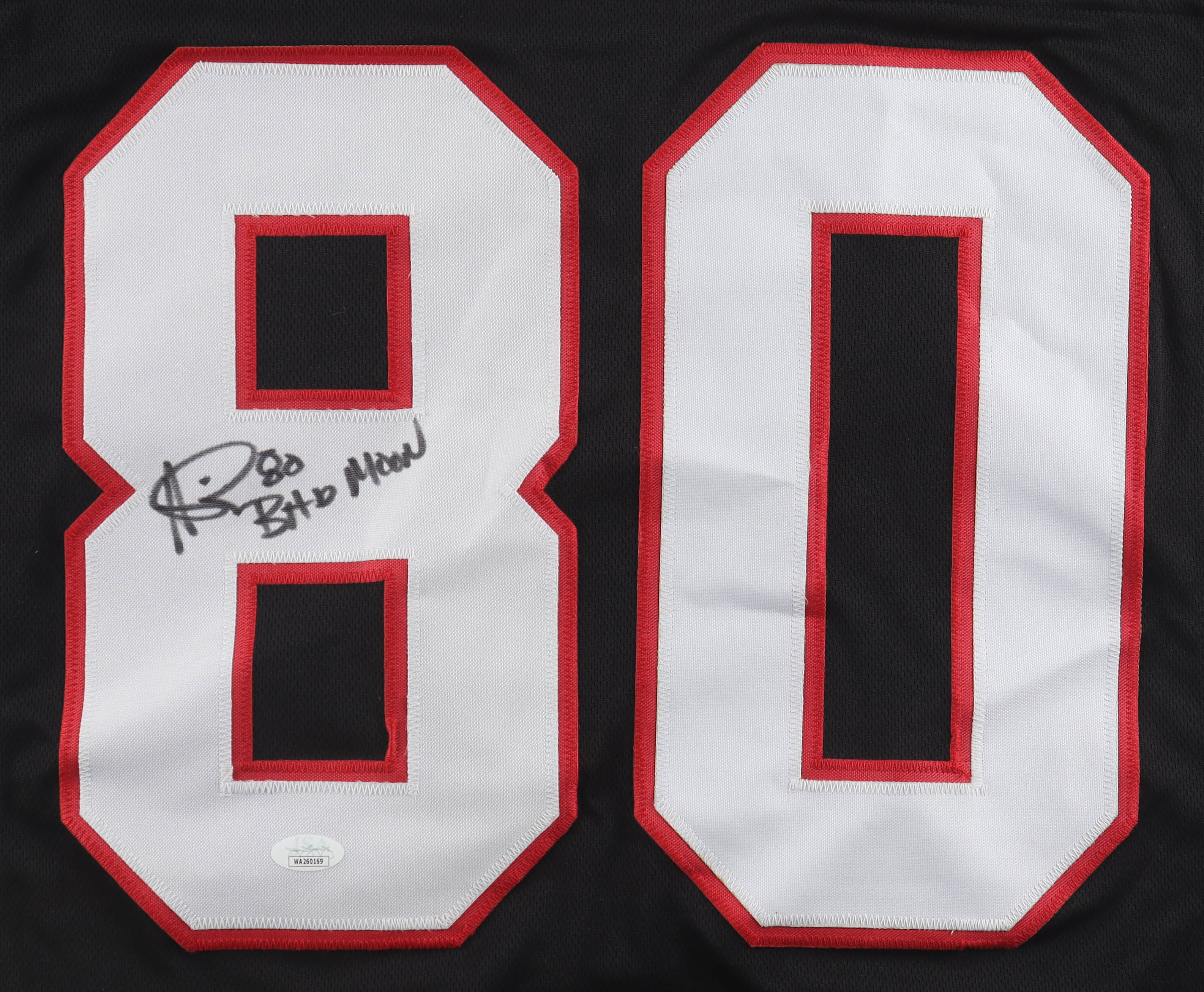 Andre Rison Signed Jersey Inscribed "Bad Moon" (JSA) at PristineAuction.com Andre Rison Signed Jersey Inscribed "Bad Moon" (JSA) at PristineAuction.com