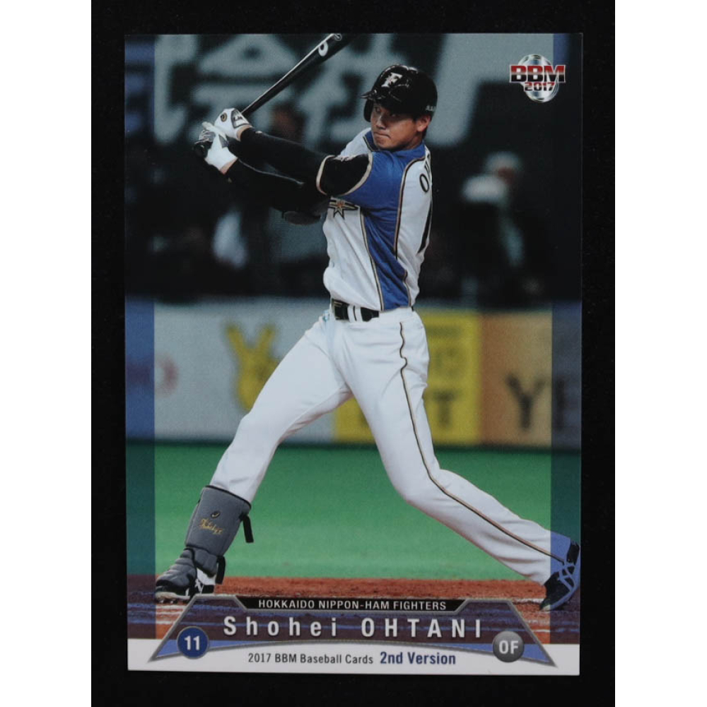 Shohei Ohtani 2017 BBM Baseball 2nd Version #388 RC at PristineAuction.com Shohei Ohtani 2017 BBM Baseball 2nd Version #388 RC at PristineAuction.com