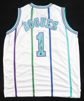 Muggsy Bogues Signed Jersey (AWM) at PristineAuction.com