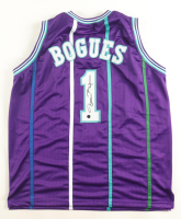 Muggsy Bogues Signed Jersey (AWM) at PristineAuction.com