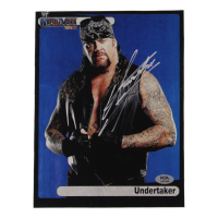 The Undertaker Signed WWE 8x10.5 Photo (PSA) at PristineAuction.com