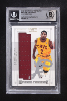 Kyrie Irving Signed 2021-22 National Treasures Materials Treasures #2 #7/99 (BGS) at PristineAuction.com