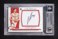 Alperen Sengun Signed 2021-22 National Treasures Colossal Rookie Materials #19 RC #93/99 (BGS) at PristineAuction.com