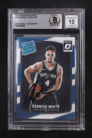 Derrick White Signed 2017-18 Donruss Optic RR #172 (BGS | Auto 10) at PristineAuction.com