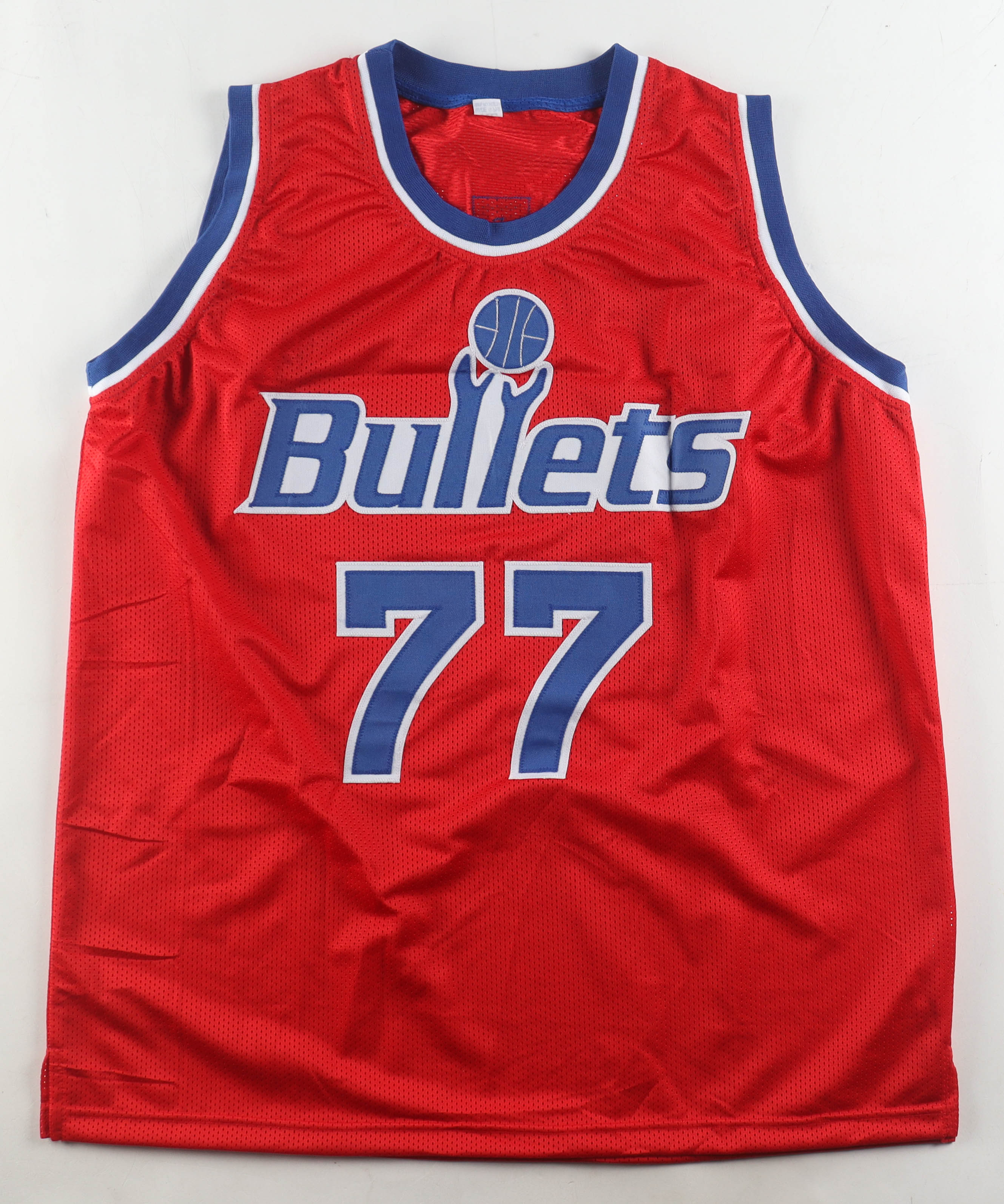 Gheorghe Muresan Signed Jersey (AWM) at PristineAuction.com Gheorghe Muresan Signed Jersey (AWM) at PristineAuction.com