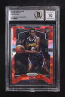 Bol Bol Signed 2019-20 Panini Prizm Prizms Red Ice #282 RC (BGS | Auto 10) at PristineAuction.com
