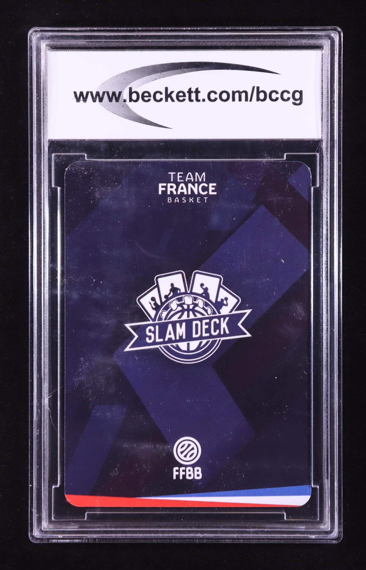 Victor Wembanyama 2023-24 SlamDeck Equipes De France Noel #29 RC (BCCG 10) at PristineAuction.com Victor Wembanyama 2023-24 SlamDeck Equipes De France Noel #29 RC (BCCG 10) at PristineAuction.com