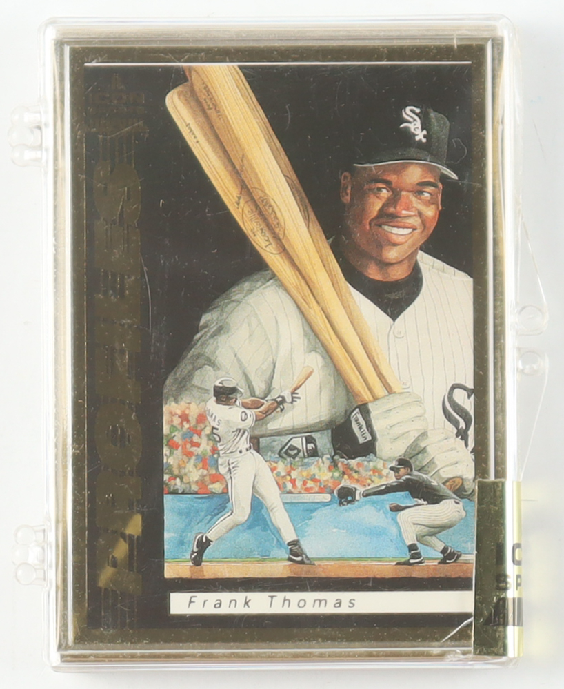 1992 Icon Sports Profiles Frank Thomas Complete Set of (9) Cards at PristineAuction.com 1992 Icon Sports Profiles Frank Thomas Complete Set of (9) Cards at PristineAuction.com