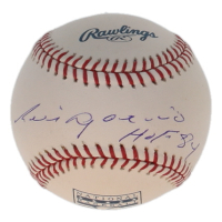 Luis Aparicio Signed OML Baseball Inscribed "HOF 84" (MLB & Ironclad) at PristineAuction.com