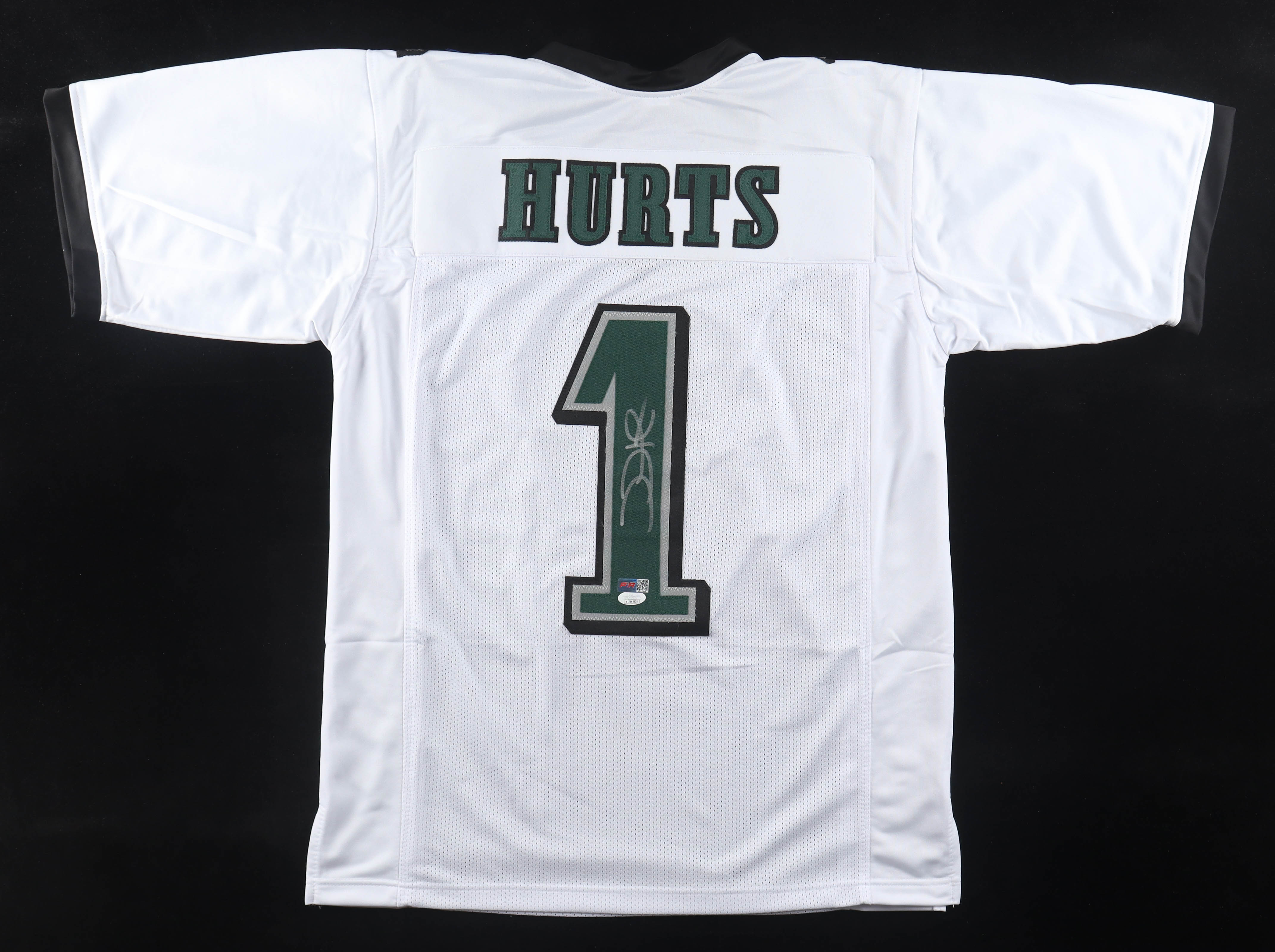 Jalen Hurts Signed Jersey (JSA) at PristineAuction.com Jalen Hurts Signed Jersey (JSA) at PristineAuction.com