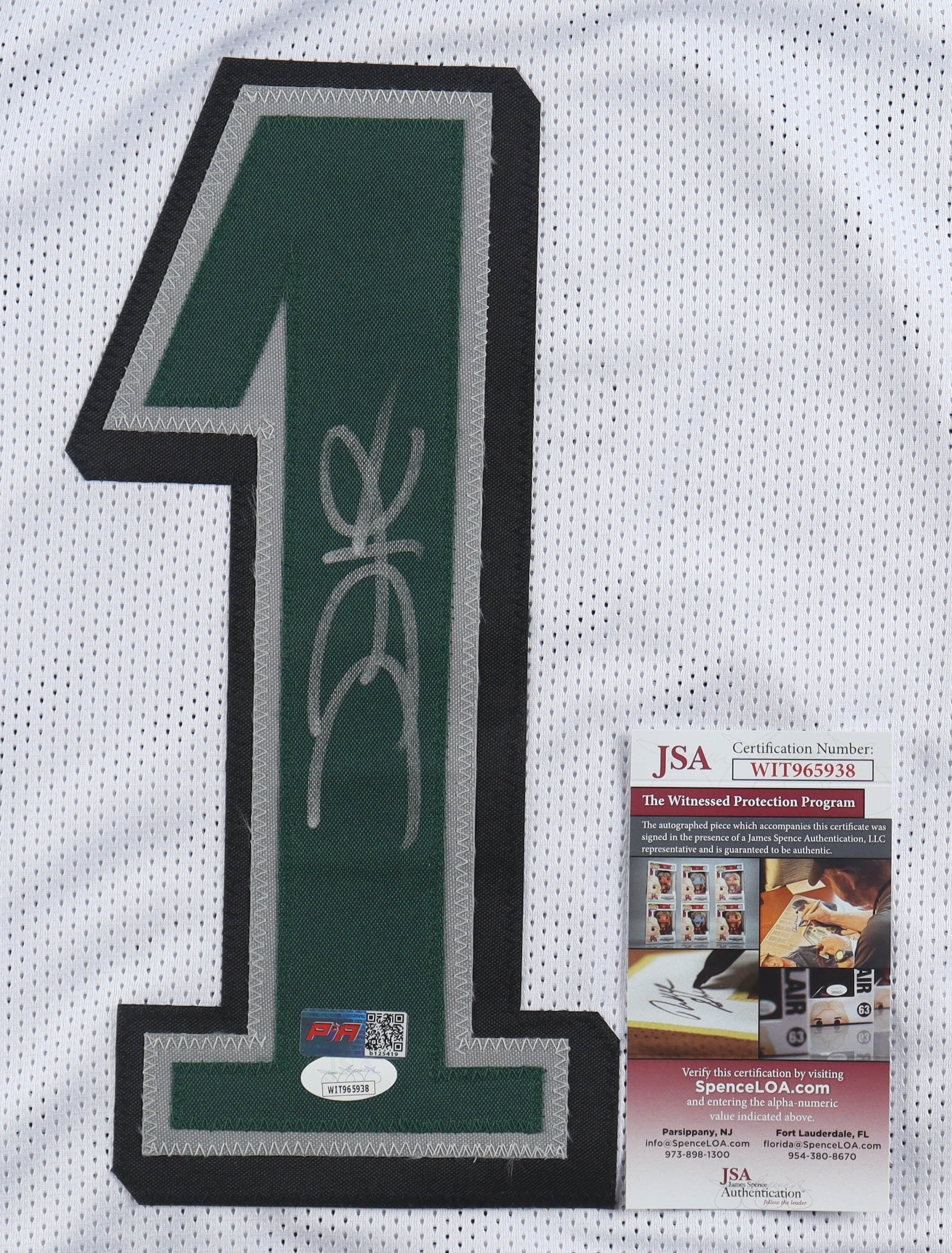 Jalen Hurts Signed Jersey (JSA) at PristineAuction.com Jalen Hurts Signed Jersey (JSA) at PristineAuction.com