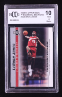 LeBron James 2003-04 Upper Deck Phenomenal Beginning LeBron James #5 RC (BCCG 10) at PristineAuction.com