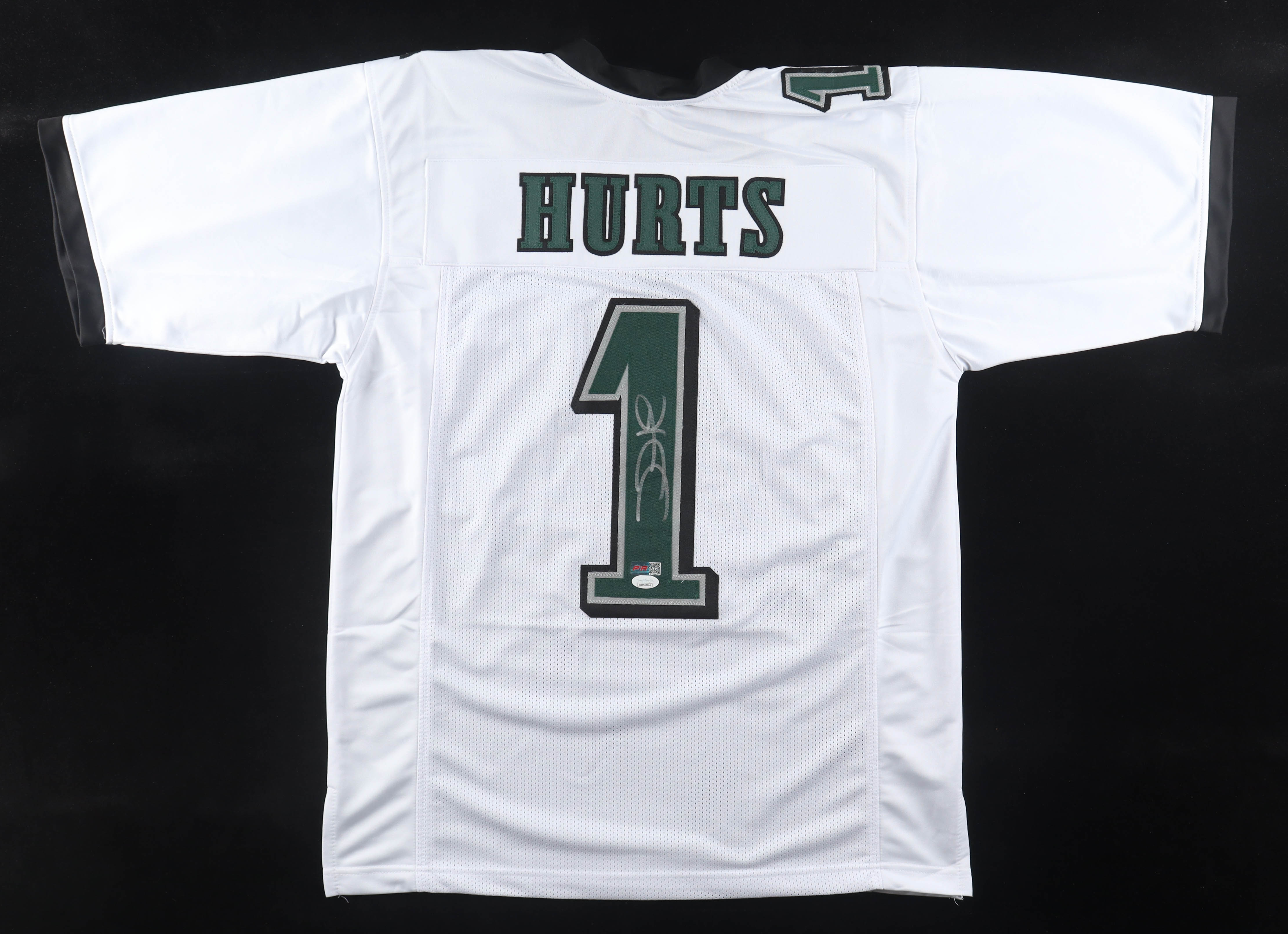 Jalen Hurts Signed Jersey (JSA) at PristineAuction.com Jalen Hurts Signed Jersey (JSA) at PristineAuction.com