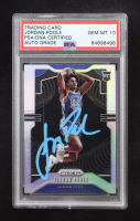 Jordan Poole Signed 2019-20 Panini Prizm Prizms Silver #272 (PSA | Auto 10) at PristineAuction.com