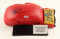 Mike Tyson Signed Everlast Boxing Glove With Display Stand (PSA & Tyson) at PristineAuction.com