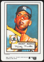Whitey Ford LE 1990 Hamilton Collection Reprint 1952 Topps #311 Porcelain Baseball Card With Wood Stand at PristineAuction.com