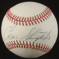 Enos Slaughter Signed OAL Baseball (PSA) at PristineAuction.com