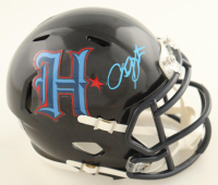 Arian Foster Signed Texans Speed Mini Helmet (Beckett) at PristineAuction.com
