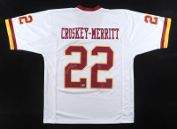 Jacory Croskey-Merritt Signed Jersey (Beckett) at PristineAuction.com