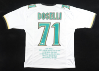 Tony Boselli Signed Career Highlight Stat Jersey (JSA) at PristineAuction.com