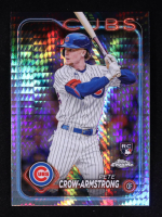 Pete Crow-Armstrong 2024 Topps Chrome Prism Refractors #16 RC at PristineAuction.com