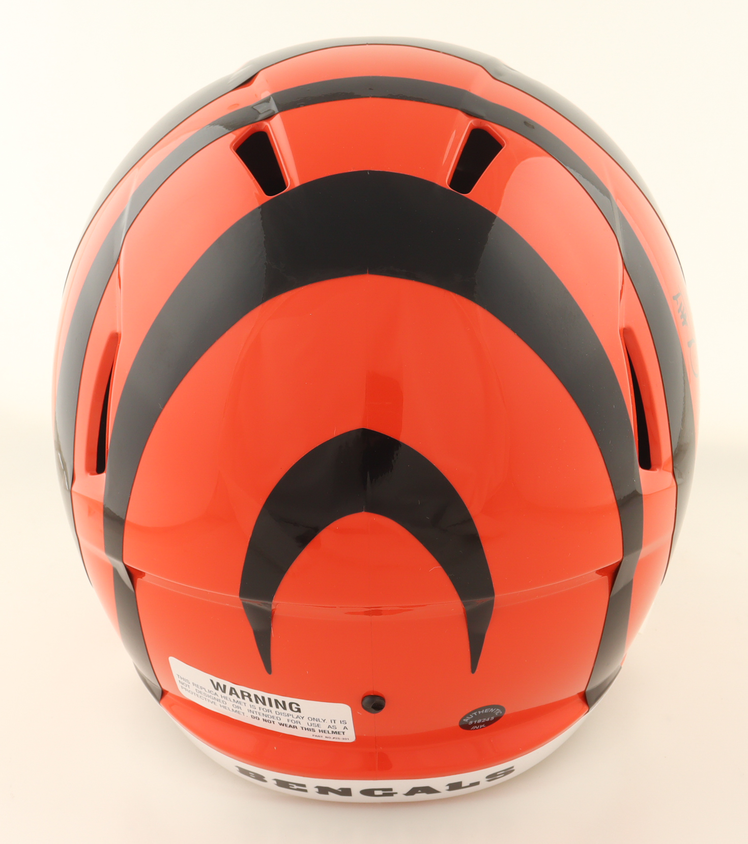 Ken Anderson Signed Bengals Full-Size Speed Helmet Inscribed "1981 NFL MVP" (Authentic Ink) at PristineAuction.com Ken Anderson Signed Bengals Full-Size Speed Helmet Inscribed "1981 NFL MVP" (Authentic Ink) at PristineAuction.com