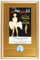 Marilyn Monroe "The Seven Year Itch" Custom Framed Photo Display with Fan Club Pin at PristineAuction.com